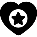 corazón favorito icon