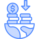 crisis económica icon