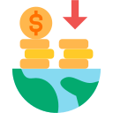crisis económica icon