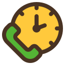 llamada de tiempo icon