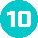 numero 10 icon