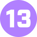 13 