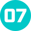 numero 7 icon