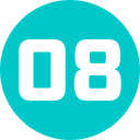 numero 8 icon