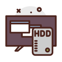 disque dur externe icon