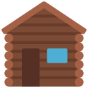 cabaña de madera icon