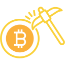 minería bitcoin icon