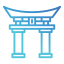 puerta torii icon