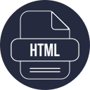 archivo html icon