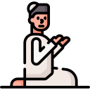 Praying icon