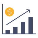 crecimiento de las ganancias icon