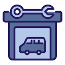 servicio de auto icon