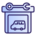 servicio de auto icon