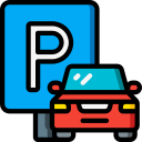 aparcamiento de coches icon
