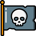 bandera pirata icon