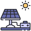 energía solar icon