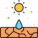 escasez de agua icon