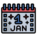 año nuevo icon