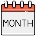 monthly icon png