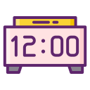 reloj digital icon