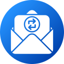 intercambiar correos icon