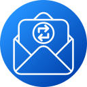 intercambiar correos icon