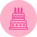 pastel de cumpleaños icon