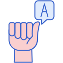 lenguaje de señas icon