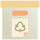 caja de reciclaje icon