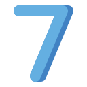 numero 7 icon