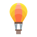 Air balloon icon
