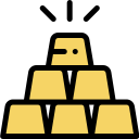 lingotes de oro icon