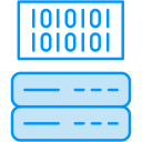 código binario icon