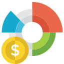 gráfico circular icon