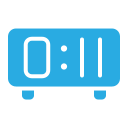 reloj digital icon