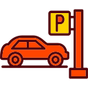 aparcamiento de coches icon