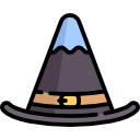 sombrero de bruja icon