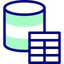 tabla de base de datos icon