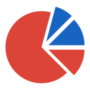 gráficos circulares icon