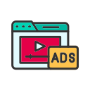 publicidad en vídeo icon