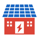 casa solar icon