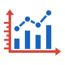 gráfico de linea icon