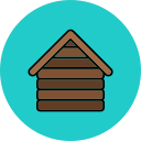 casa de madera icon