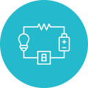 circuito electrico icon