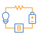 circuito electrico icon