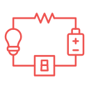 circuito electrico icon