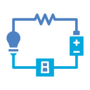 circuito electrico icon