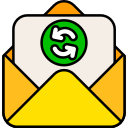 intercambiar correos icon