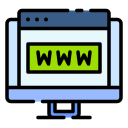 sitio web icon