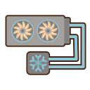 Cooling system icon
